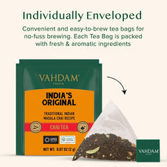 VAHDAM Ethical fair-trade sourcing supports farmers directly.