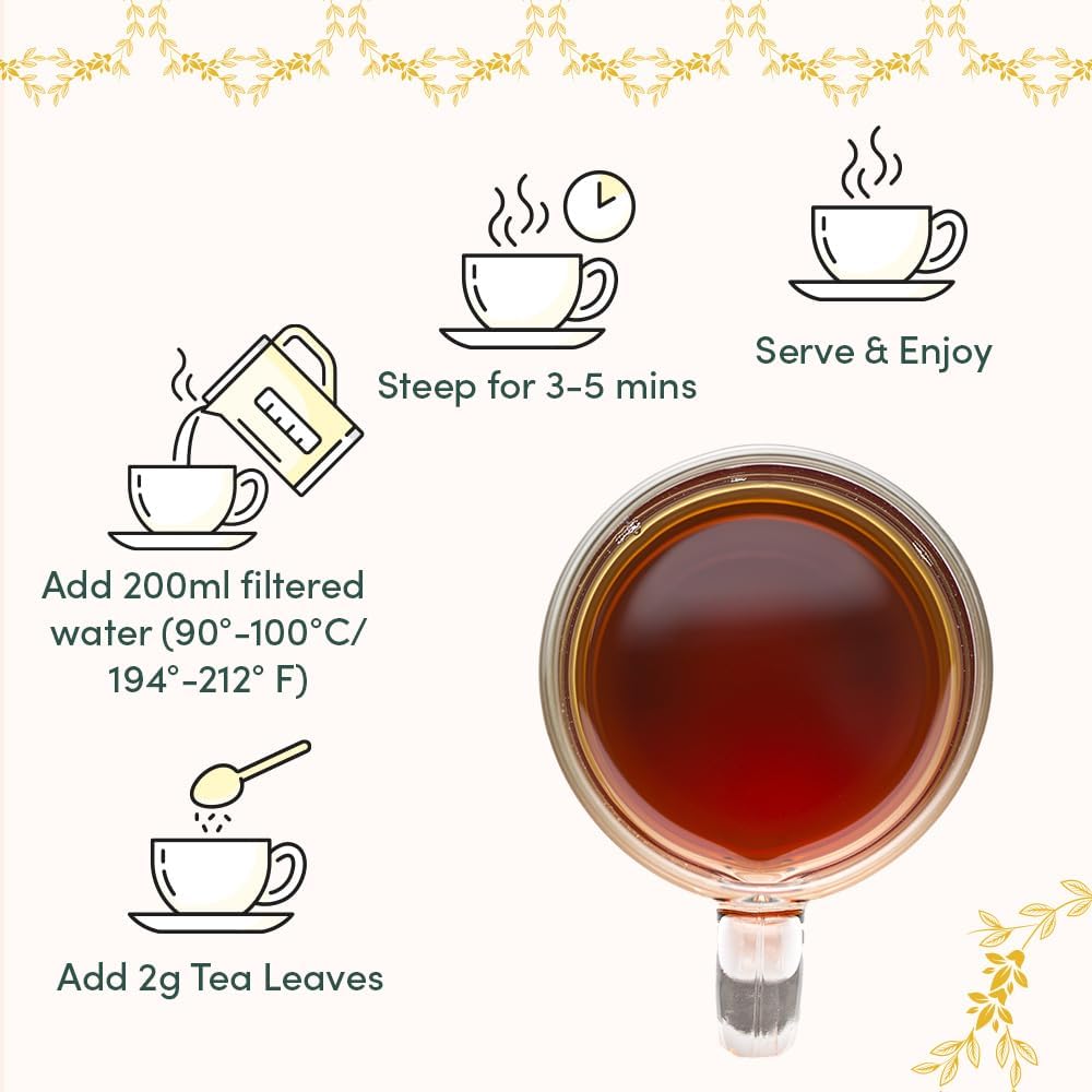 VAHDAM Glow Original Masala Chai offers bold spice notes for cozy moments.