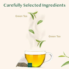 VAHDAM Himalayan Green Tea packaging shows reseal for lasting freshness.