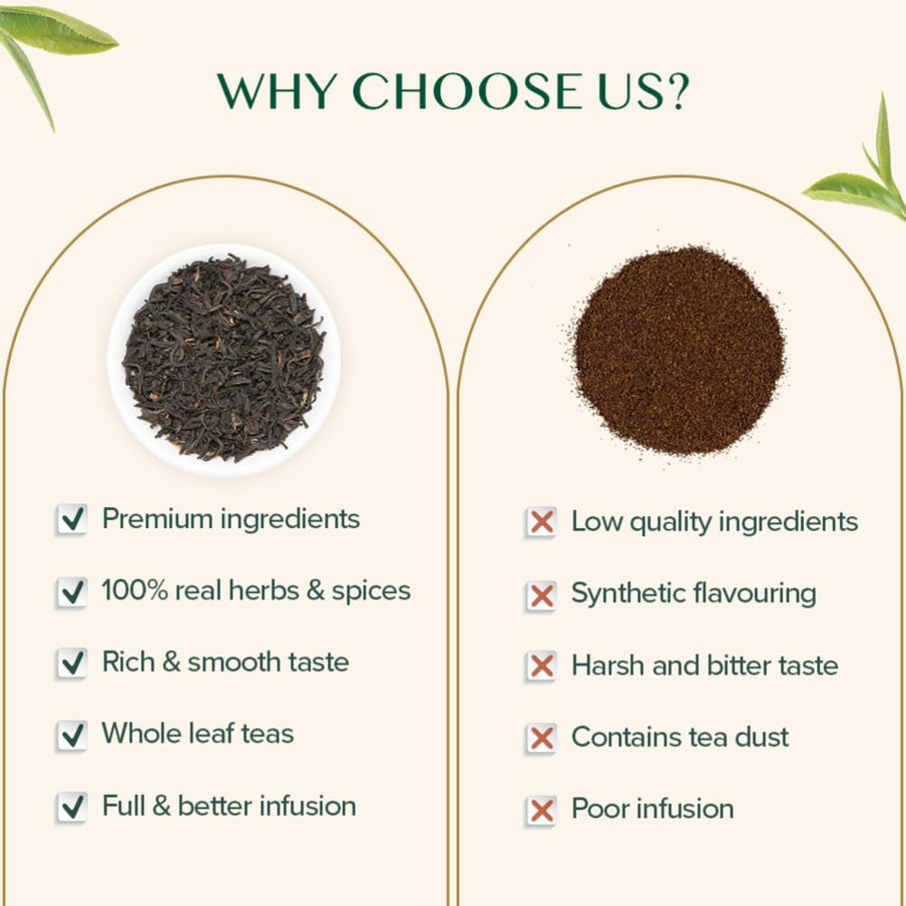 Ethical direct trade VAHDAM tea supporting farming communities
