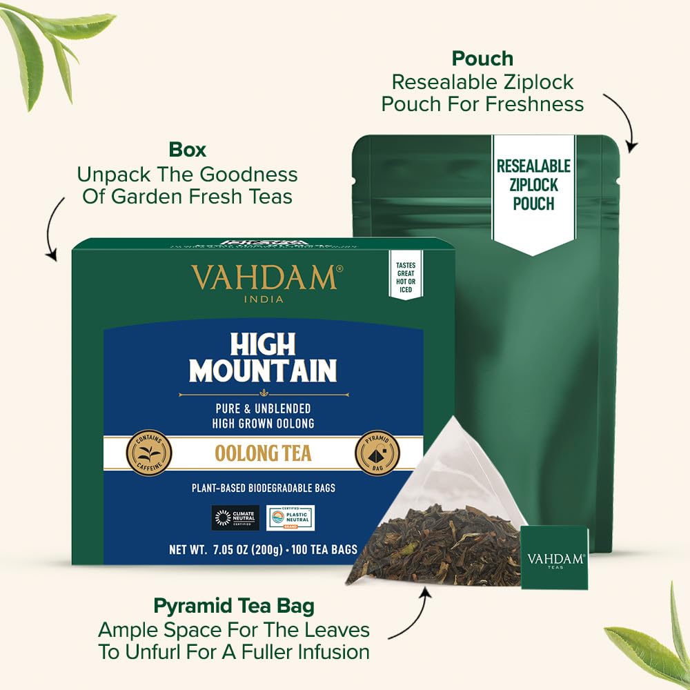 VAHDAM resealable ziplock pouch, easy storage and freshness retention