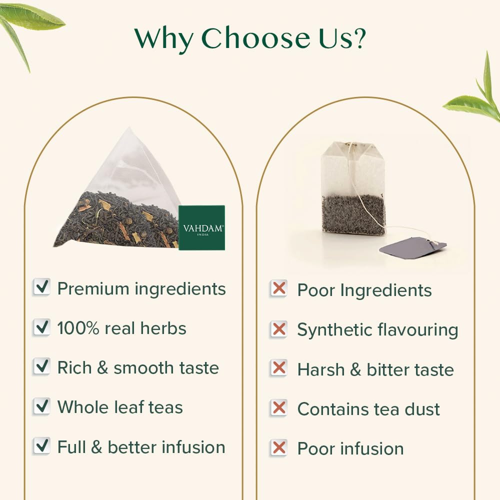 VAHDAM Vanilla Spiced Chai aroma profile evokes comforting warmth