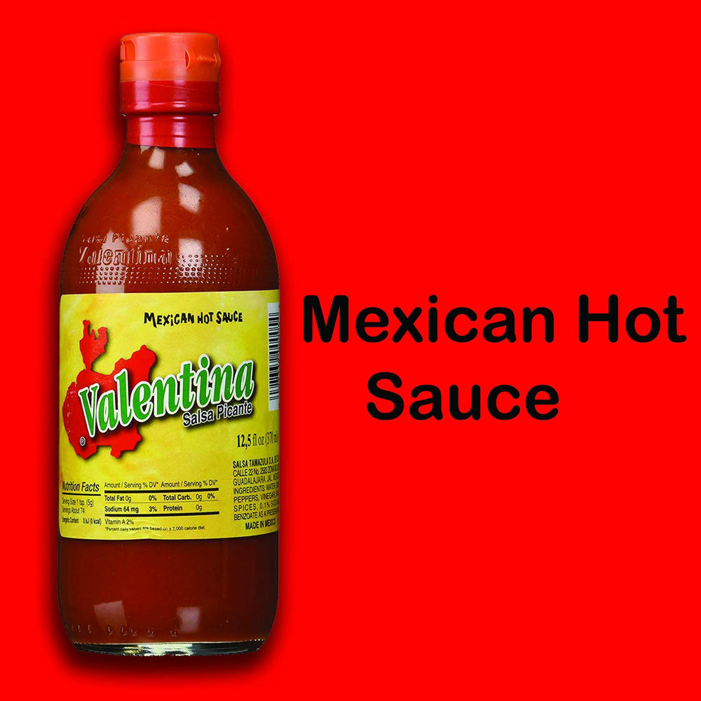 Valentina Salsa Picante being poured over grilled meats to enhance flavor