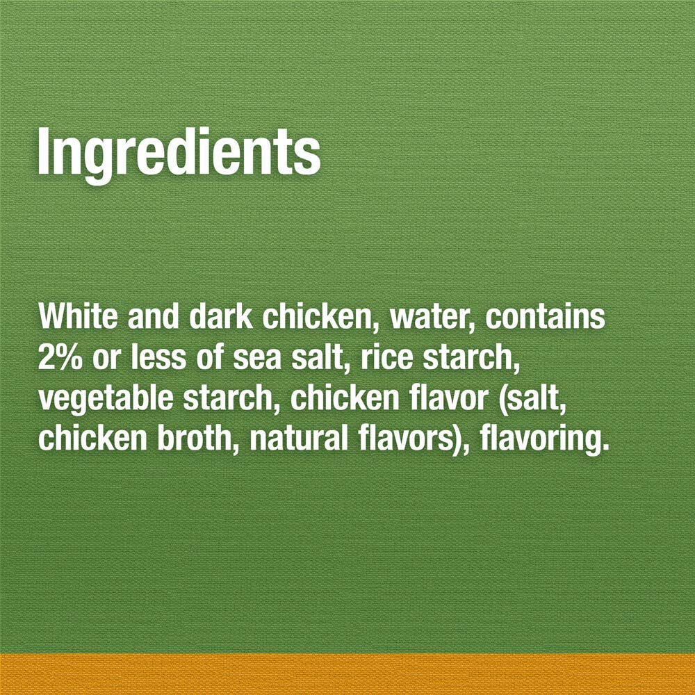 VALLEY FRESH Chuck Chicken close-up of white and dark meat texture