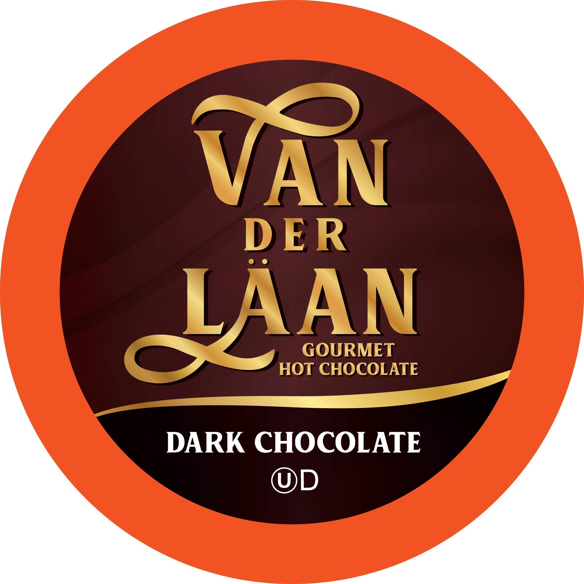 Van Der Laan Chocolate hot cocoa pod delivers rich dark cocoa aroma for cozy mornings.