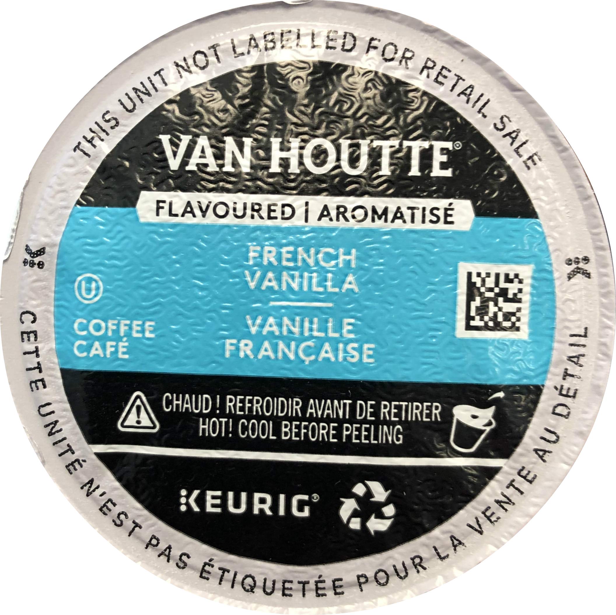 Van Houtte French Vanilla K-Cup pack-2 box, convenient single-serve for quick mornings.