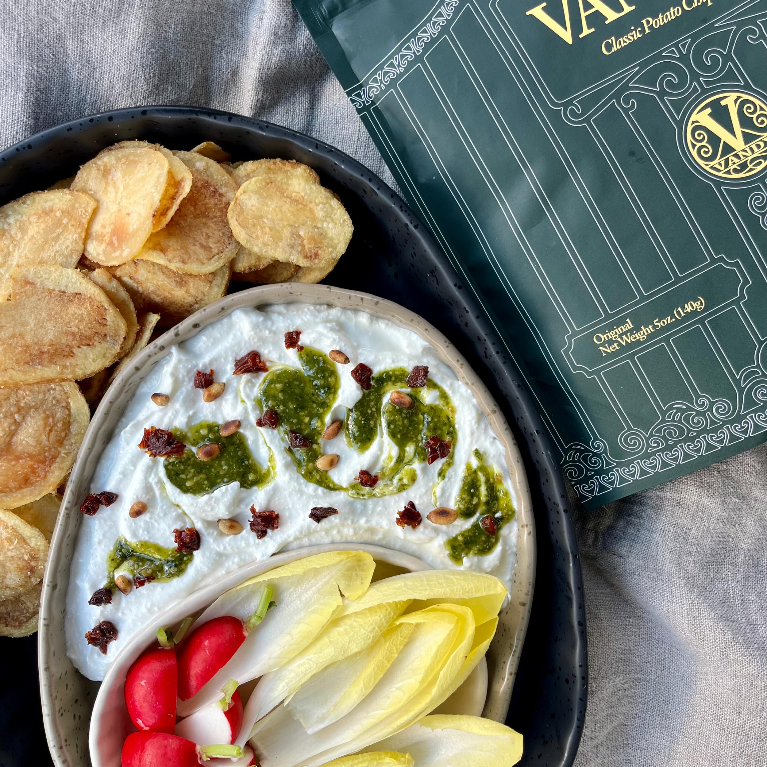 Vandy Crisps 2-pack packaging for convenient servings