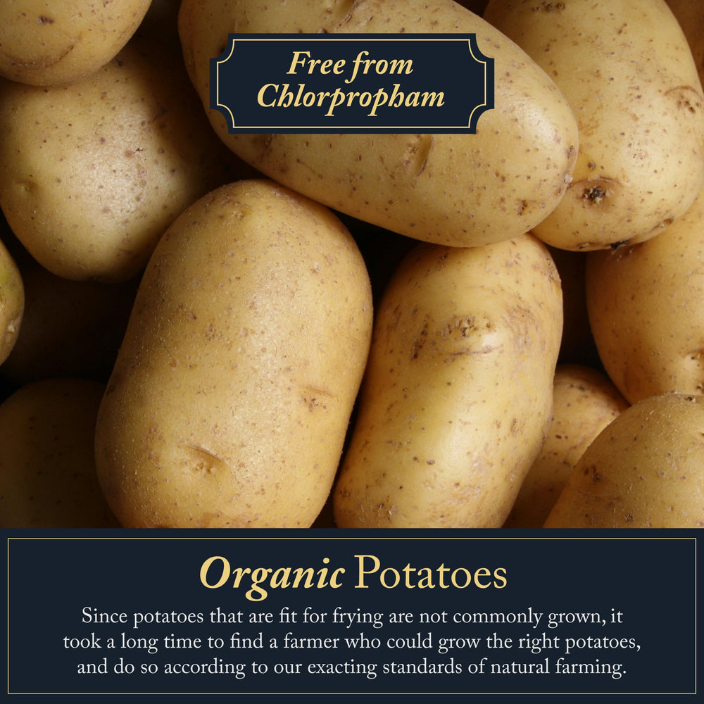Vandy Crisps natural potato sourcing preserving flavor without sprout inhibitors