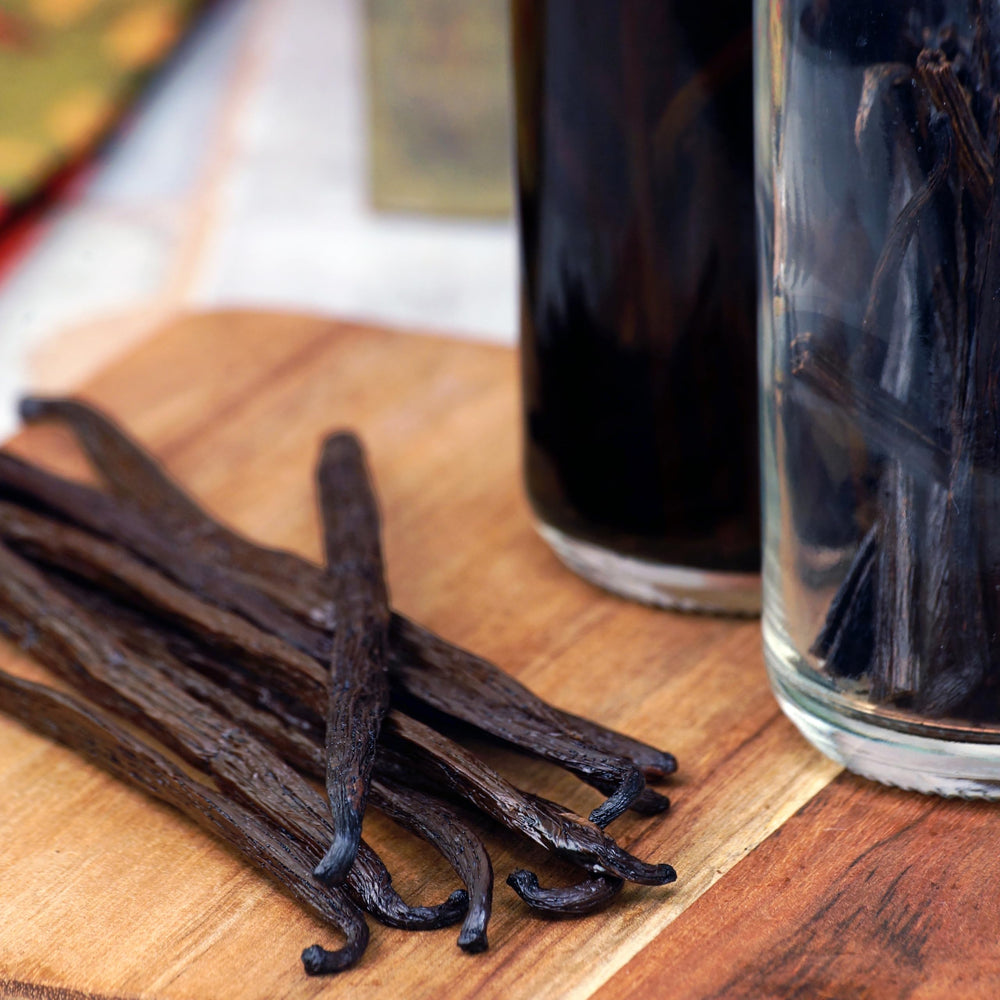 Vanilla Bean Kings vanilla pods serve as an excellent extract starter.