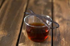 Madagascar Bourbon vanilla beans featured in Vanilla Bean Kings extract.