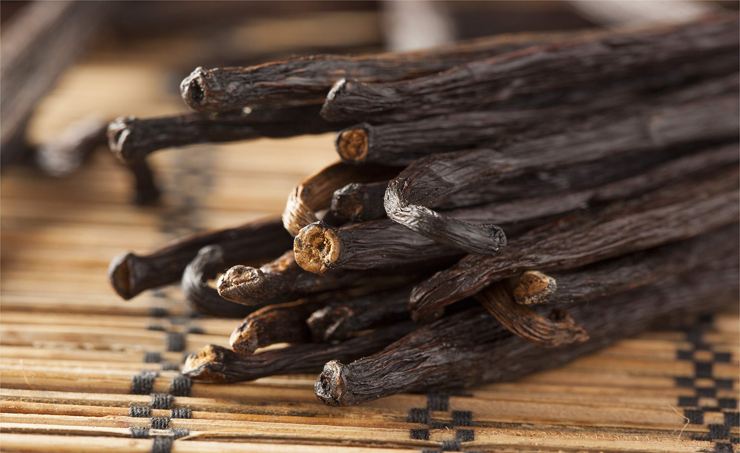 Vanilla Bean Kings semi-pliable beans with balanced moisture