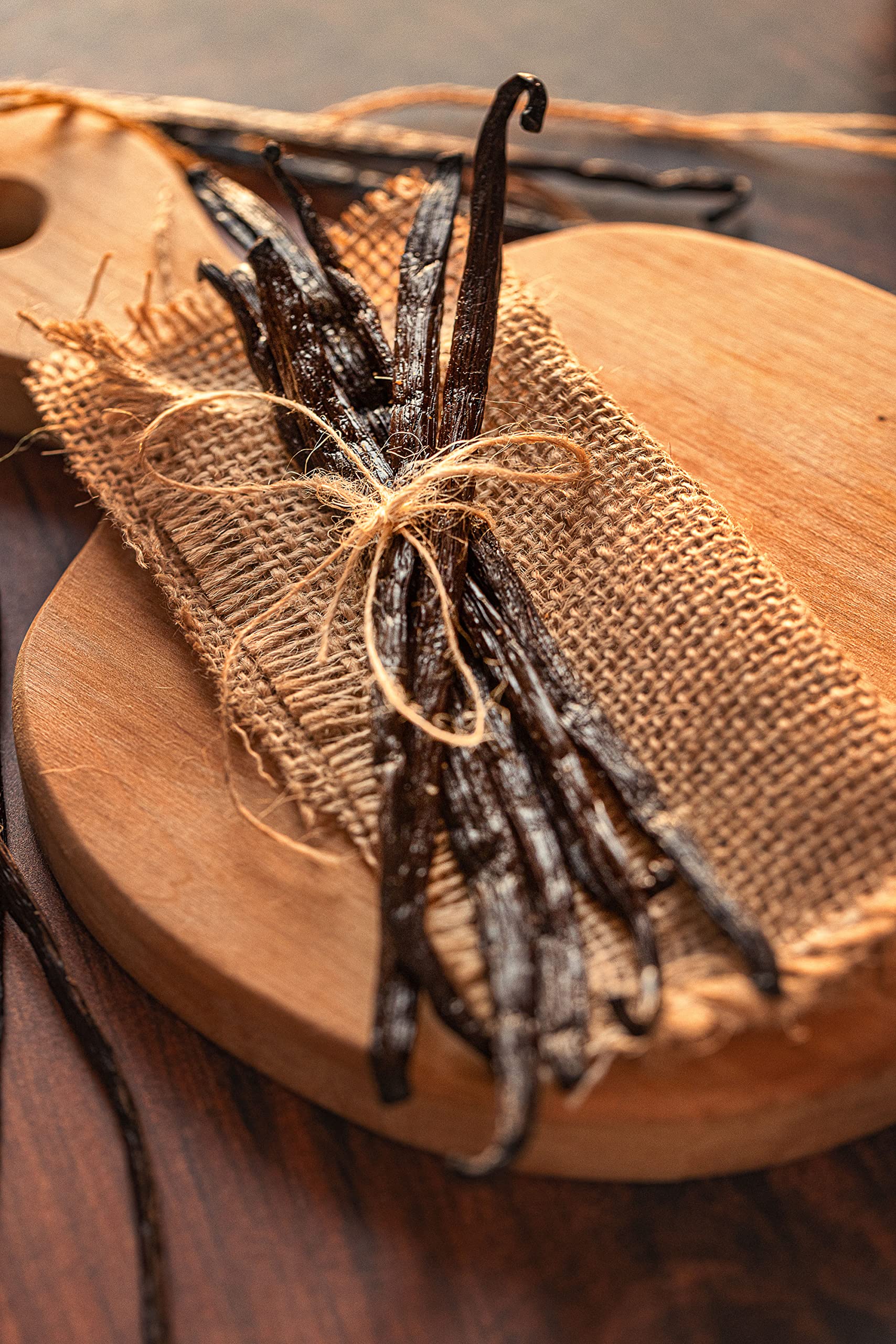 Vanilla Bean Kings soft, pliable Madagascar beans ideal for homemade extract.