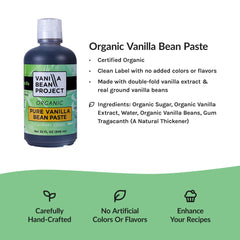 Vanilla Bean Project vanilla paste bottle pouring for easy recipe use