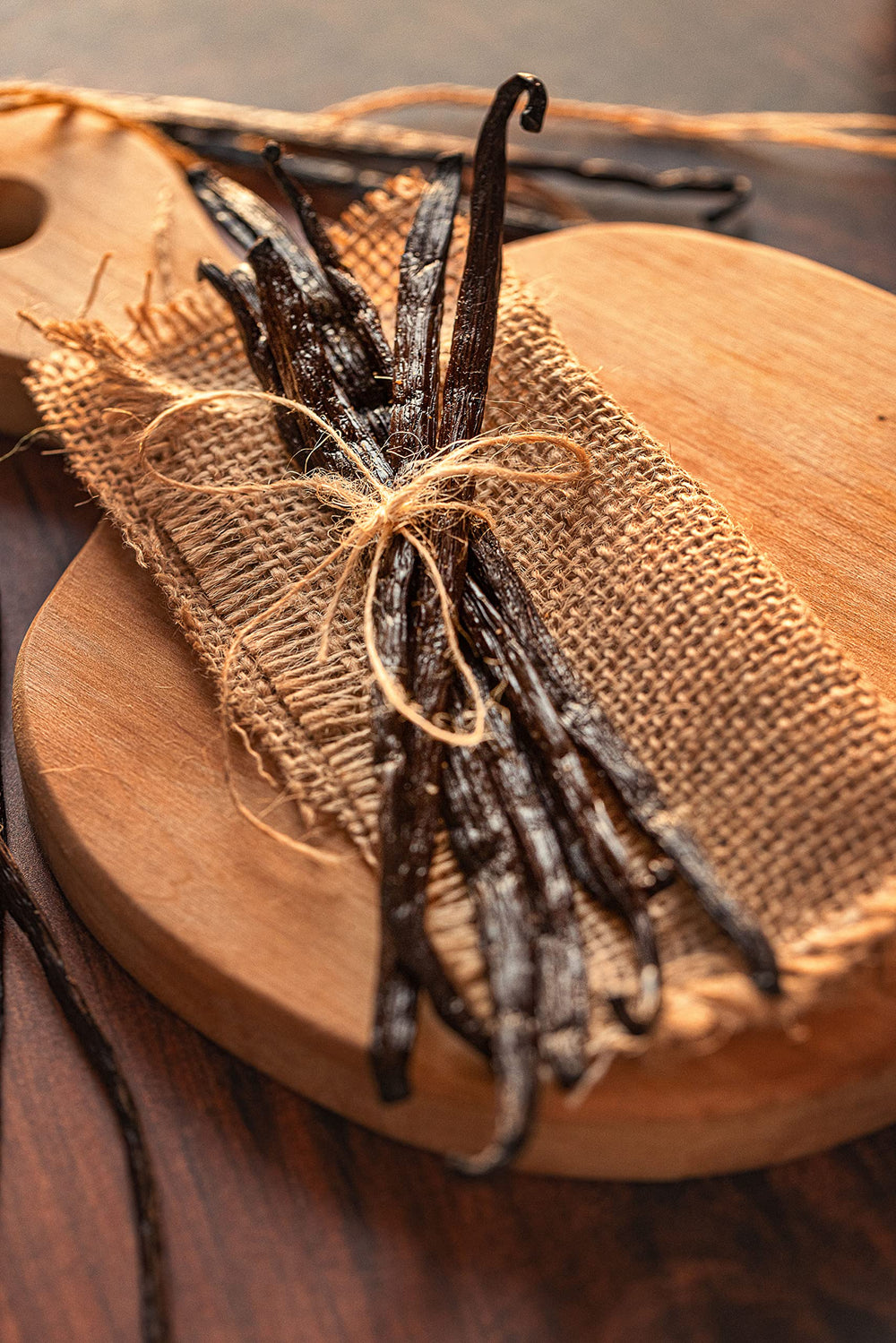 Vanilla Bean Kings seeds-visible-closeup reveals abundant vanilla seeds for rich flavor.