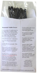 Vanilla Products USA Madagascar vanilla beans traditionally cured for balanced aroma