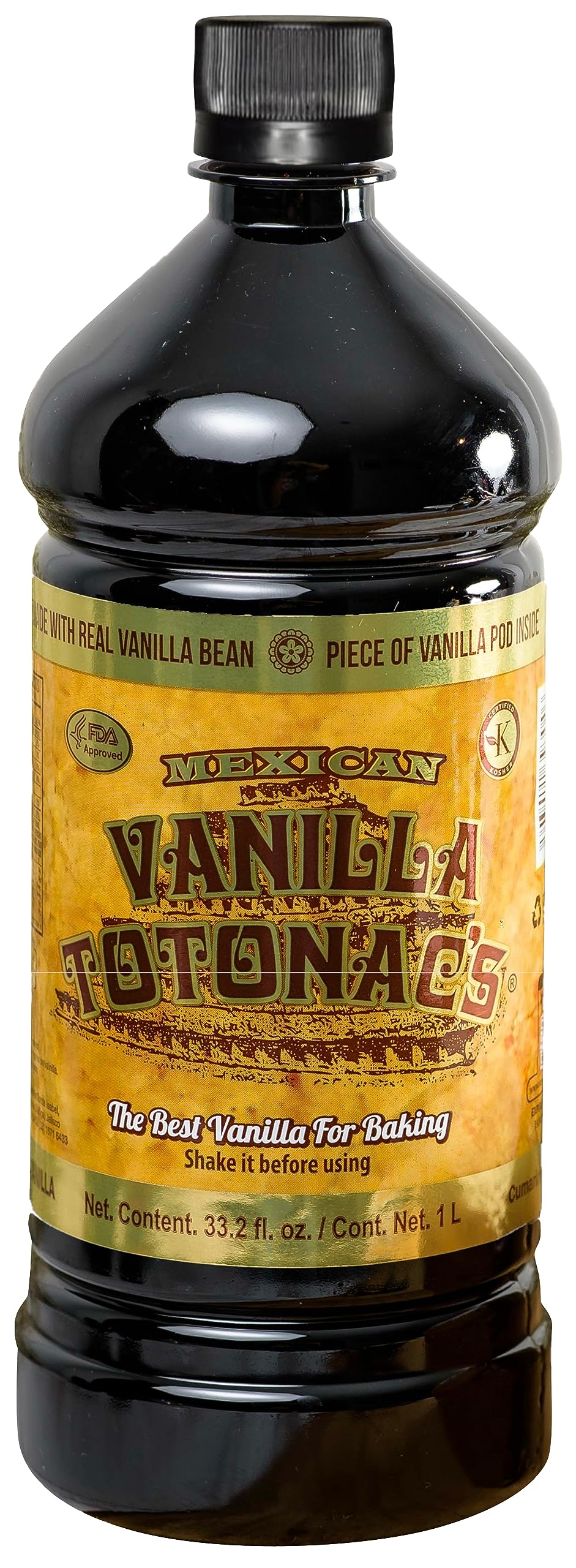 Vanilla Totonacs vanilla drops close-up hinting aroma and depth.