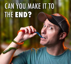 VAT19 Gummy Fireworm cherry ghost pepper segment intensifies sweetness with bold heat
