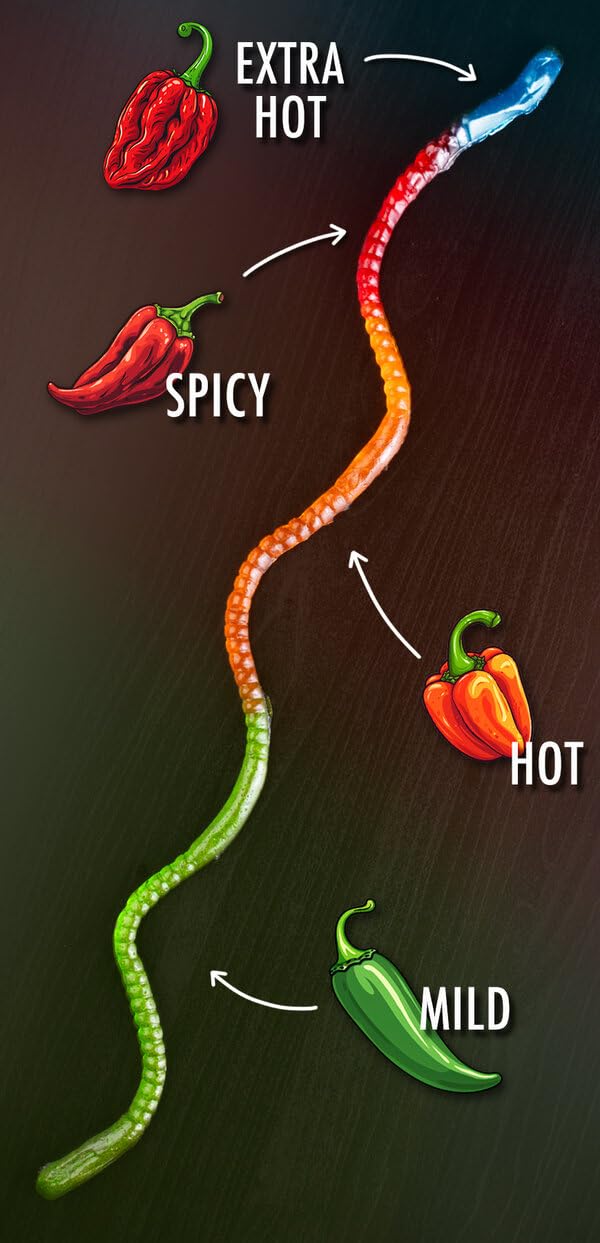 VAT19 Gummy Fireworm orange habanero segment offers brighter zing with steady spice