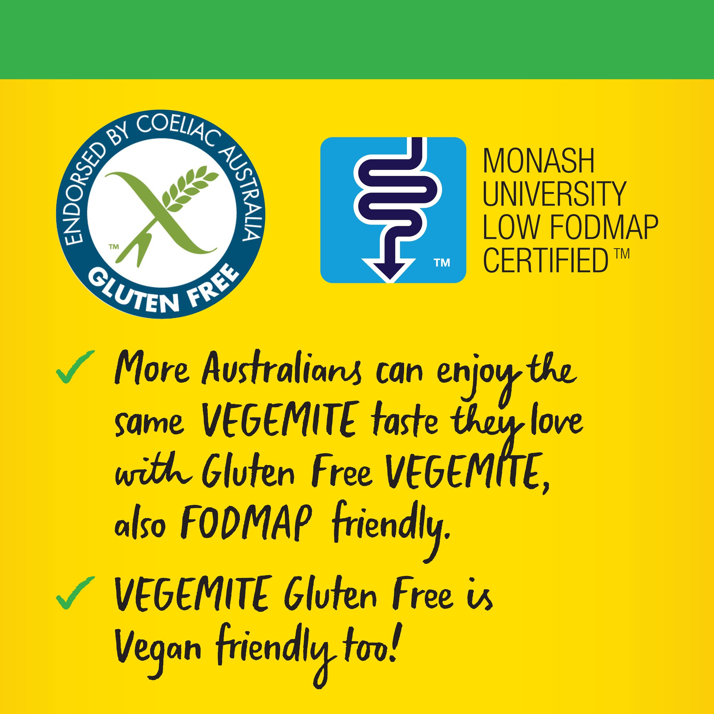 Vegemite Gluten Free bottle-pour, easy to dose and enjoy.