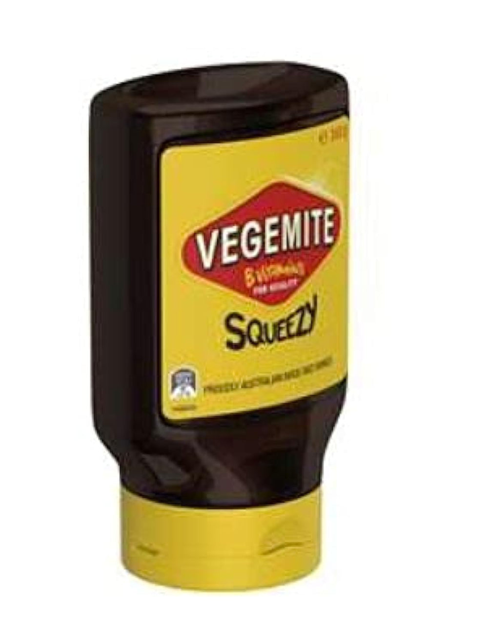 Vegemite Spread Squeezy bottle on toast, easy to apply for snacks
