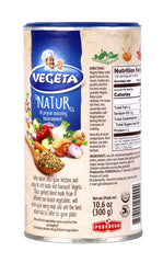 Vegeta Natur close-up of vegetable blend and spices in natural color for vibrant meals.