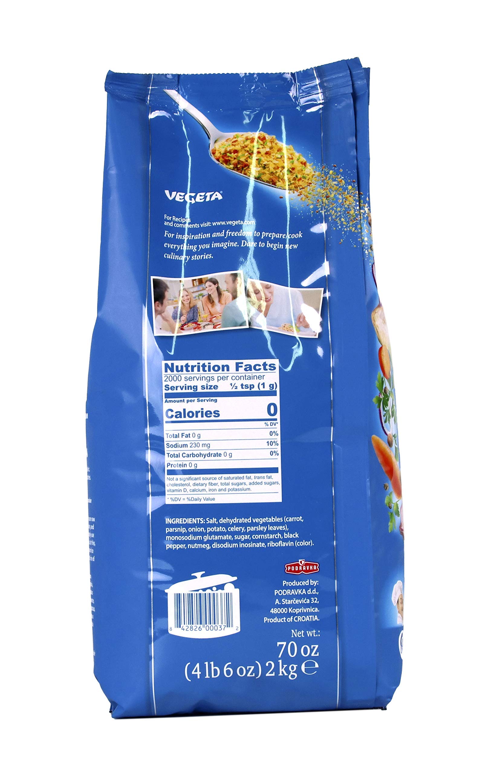 Vegeta seasoned meat dish with a balanced, savory finish.