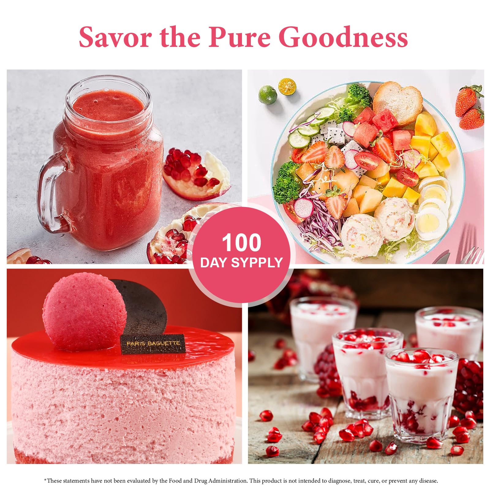 VELOTO pomegranate powder mixed with water offers a fast, light boost.