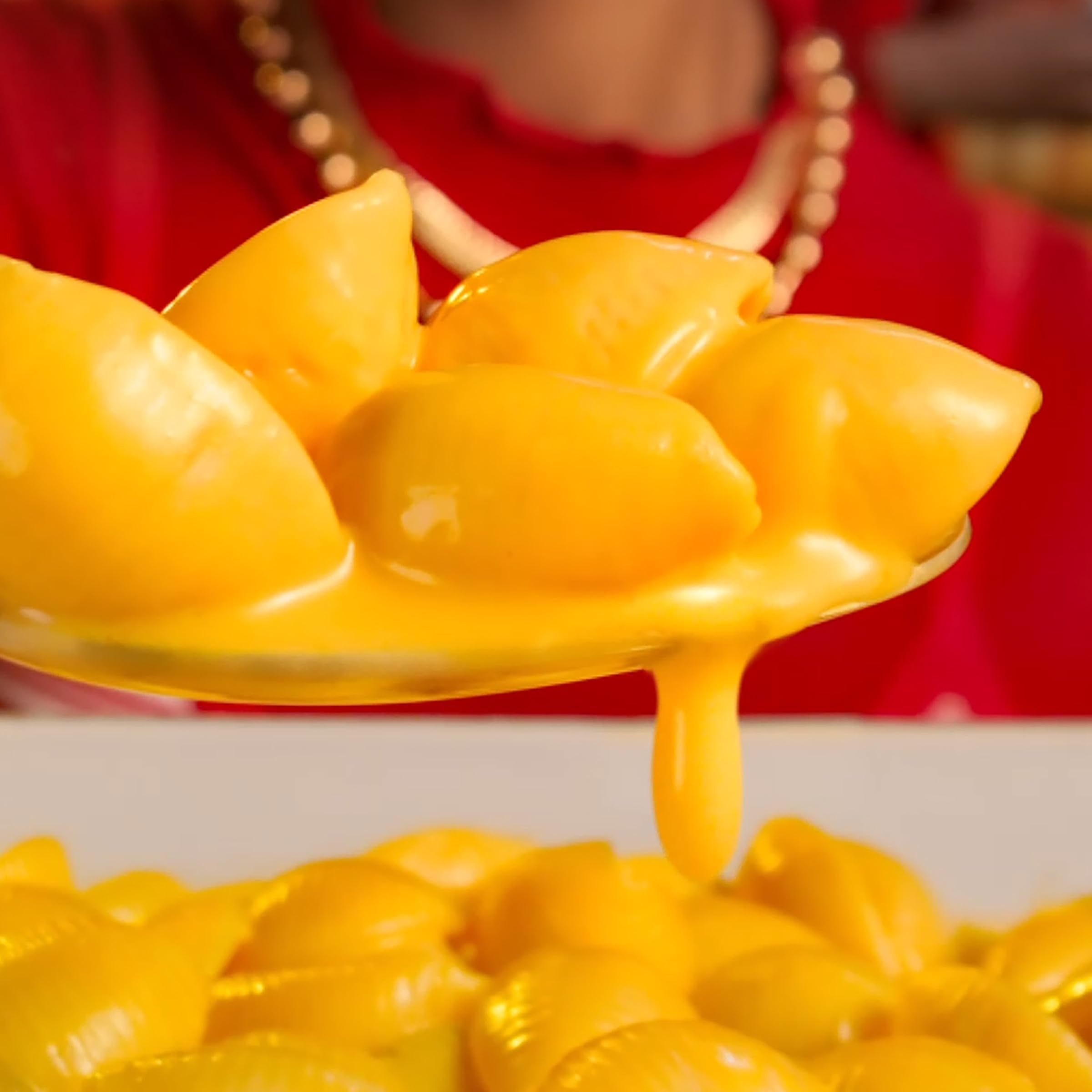 Ready-to-serve Velveeta Cheesy Bowls bowl on the table