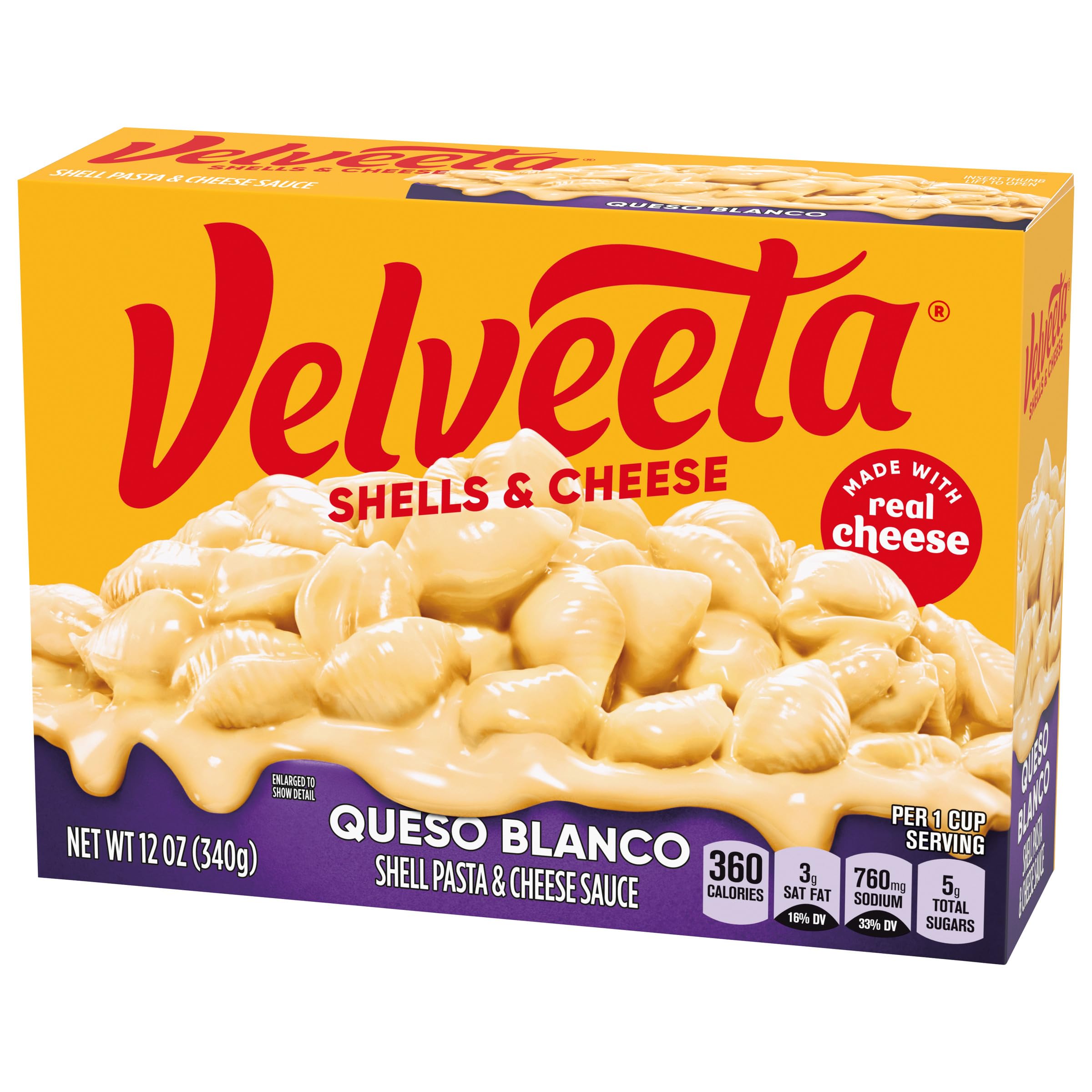 Velveeta veggie add-ins idea for a colorful dinner twist.