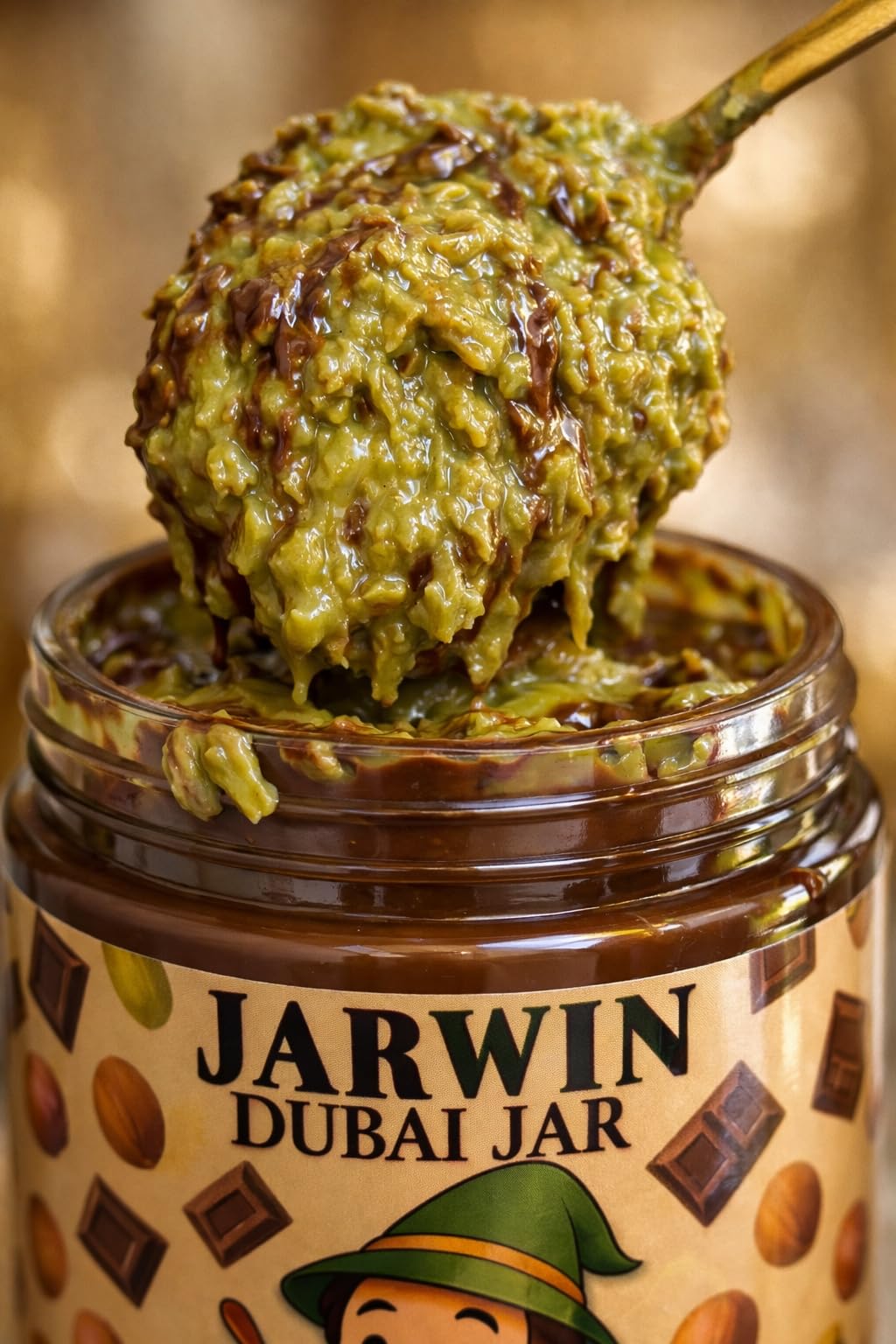 Velvet Chocolate Jarwin Dubai gourmet dessert topping pairs well with toast or pancakes.