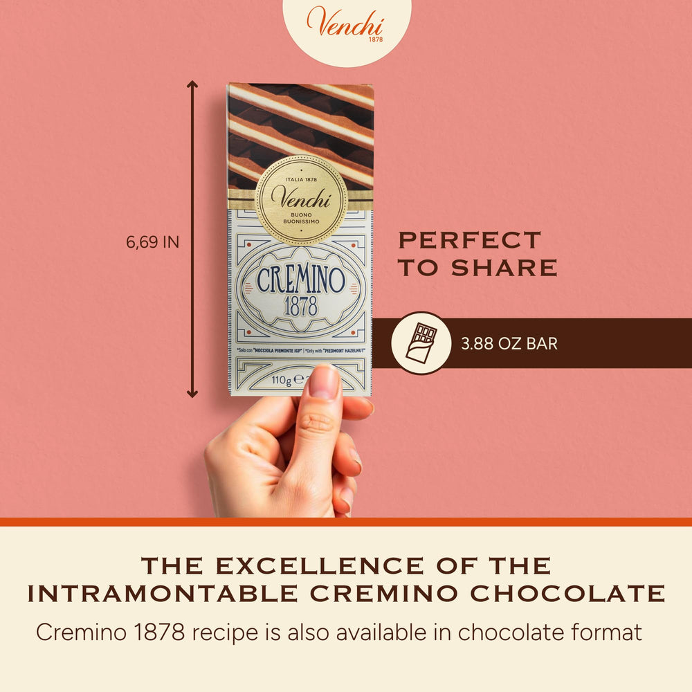 Venchi Cremino 1878 comes in an elegant box for gifting.