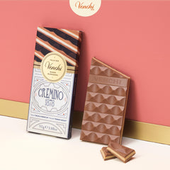 Venchi Cremino 1878 celebrates Piedmont heritage with authentic chocolate craftsmanship.