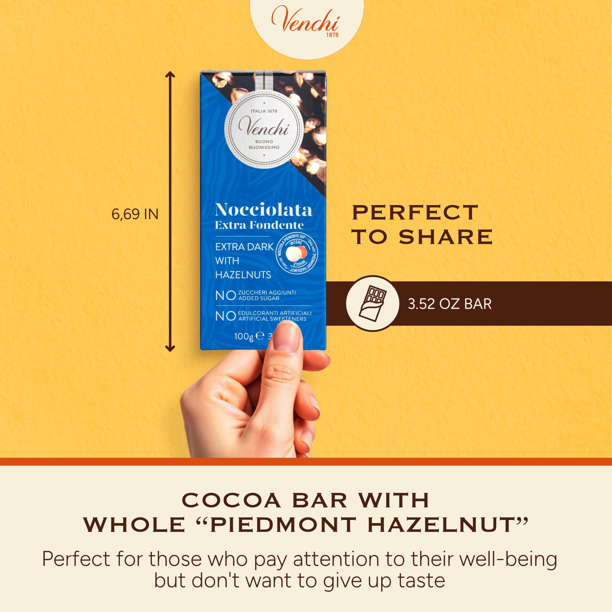 Venchi gift-ready packaging invites sharing on special occasions