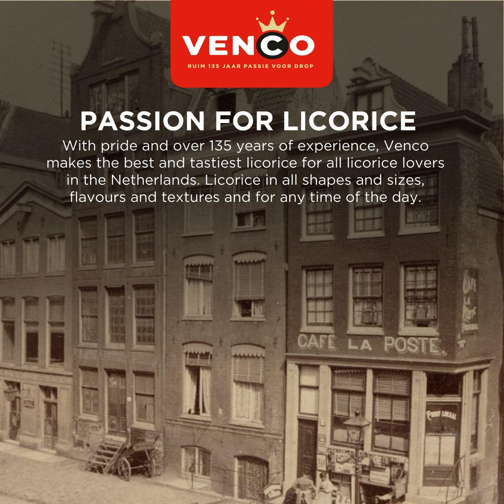 Nostalgic candy gift by Venco, perfect for celebrations.