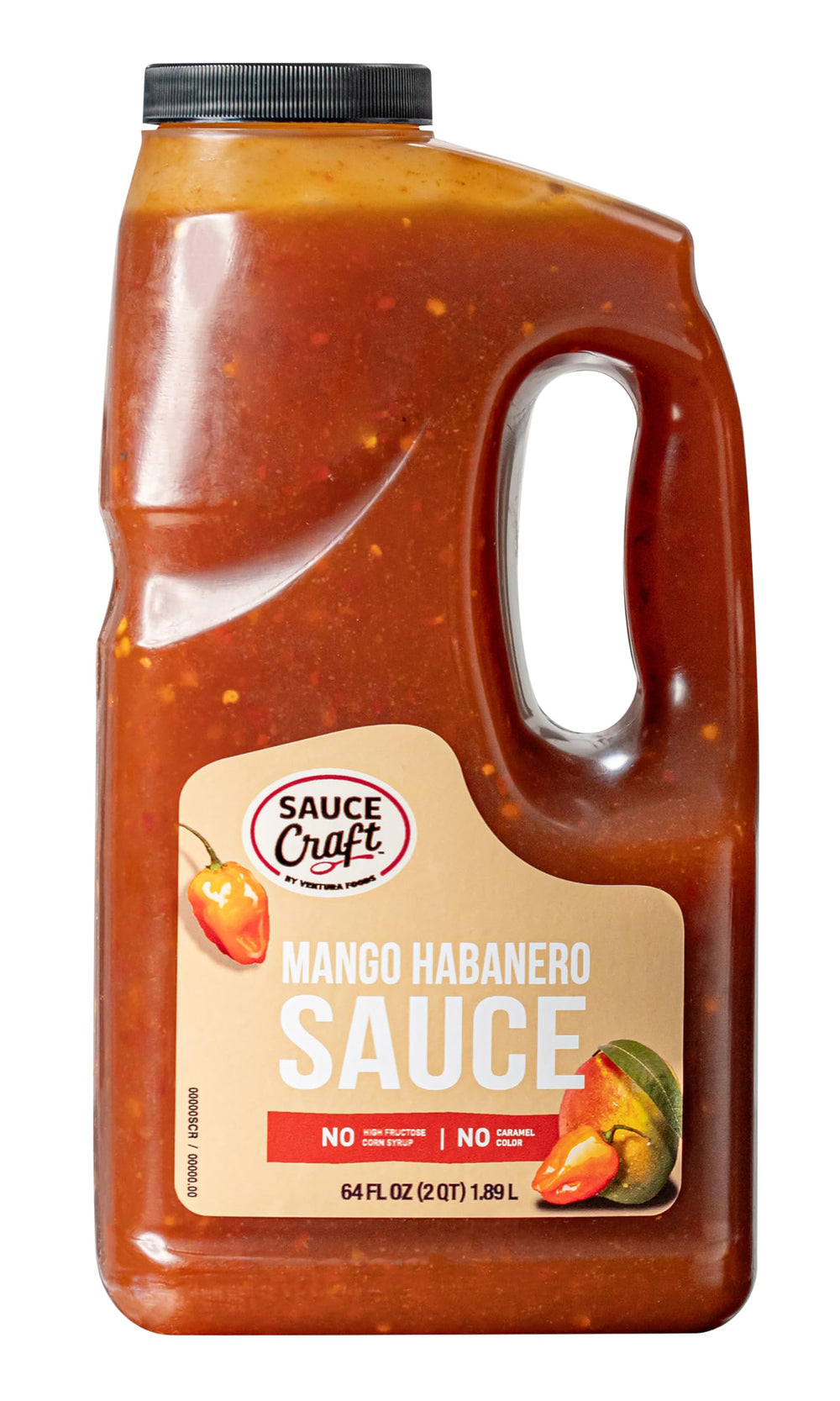 Ventura Foods Sauce Craft Mango Habanero bottle pour for quick glaze with bold tropical heat