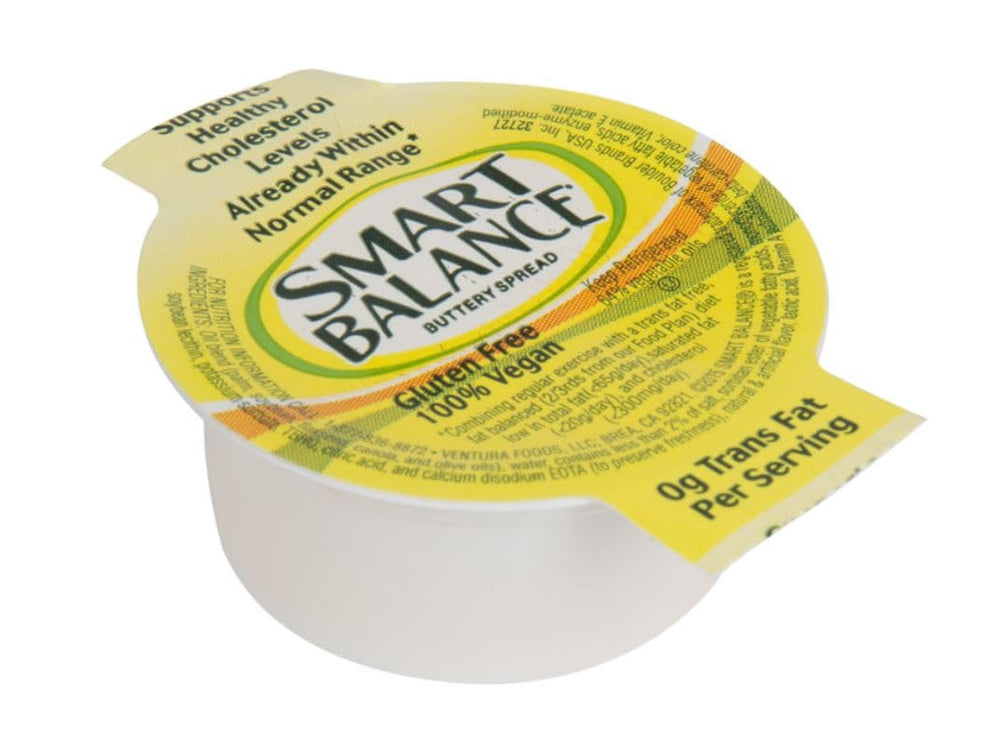 Ventura Foods Smart Balance whipped spread close-up, creamy texture ideal for toast or topping