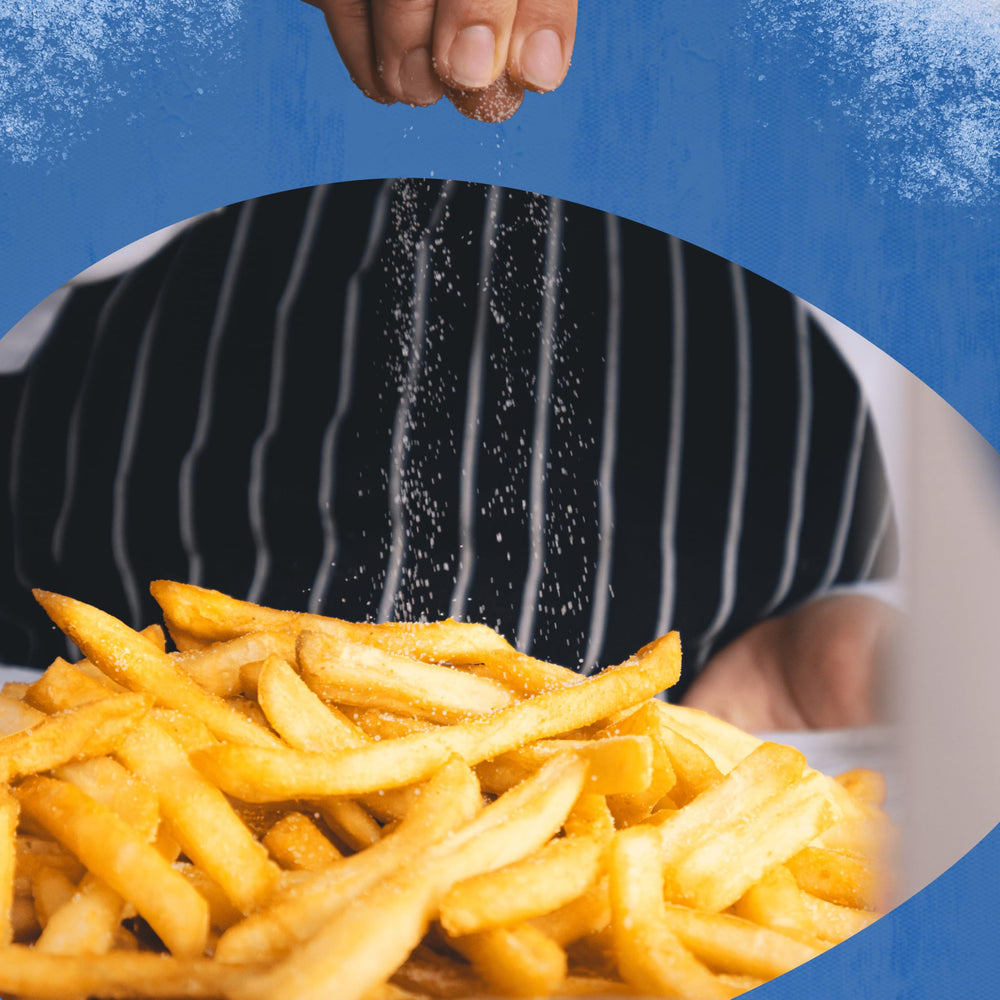 VERA SALT plant-based inner bag minimizes plastic exposure from source to table.