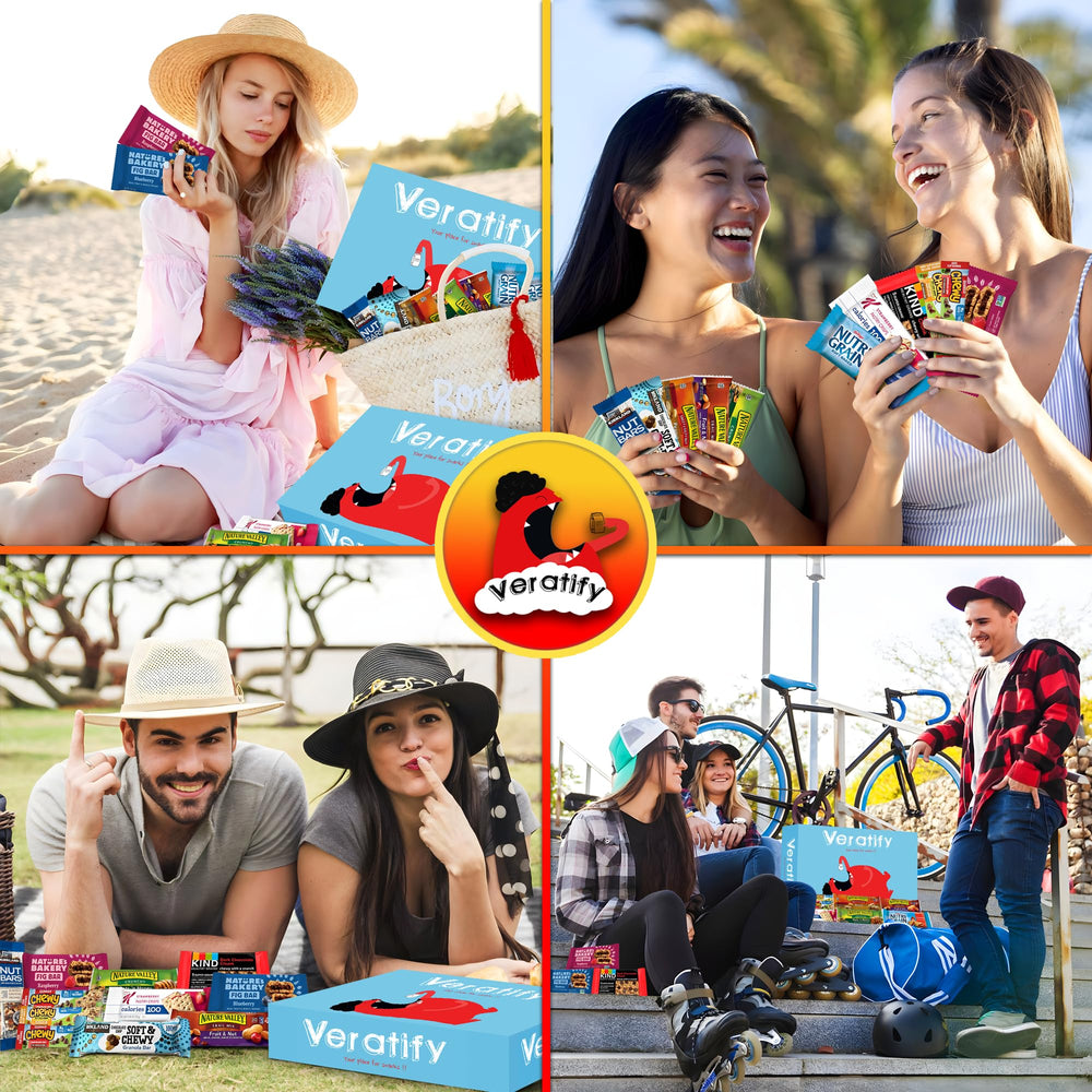 Veratify fruit nut trail mix bar shot highlights natural ingredients
