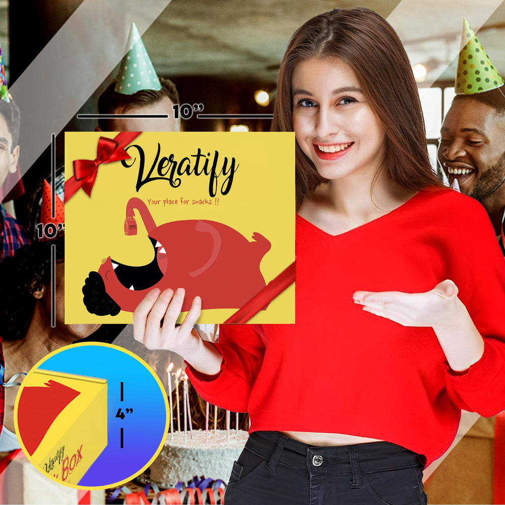 Veratify versatile snack assortment as a thoughtful gift