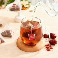 VerdantStrand Kidney Tea brewing cup ready with hot water.