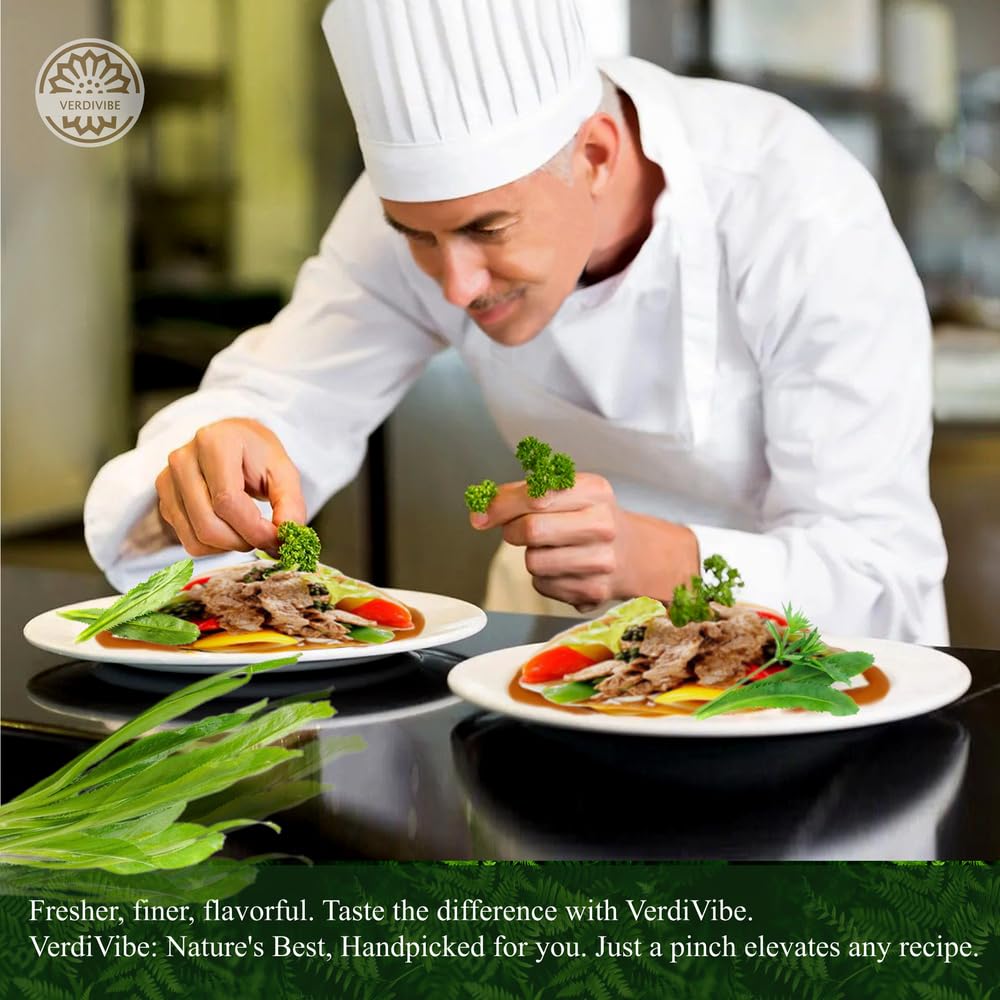 VERDIVIBE culantro leaves 1oz label closeup highlights precise portion for recipes.