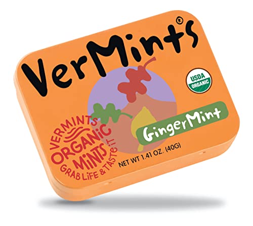 Vermints Organic Ginger Mint with simple, clean ingredients.