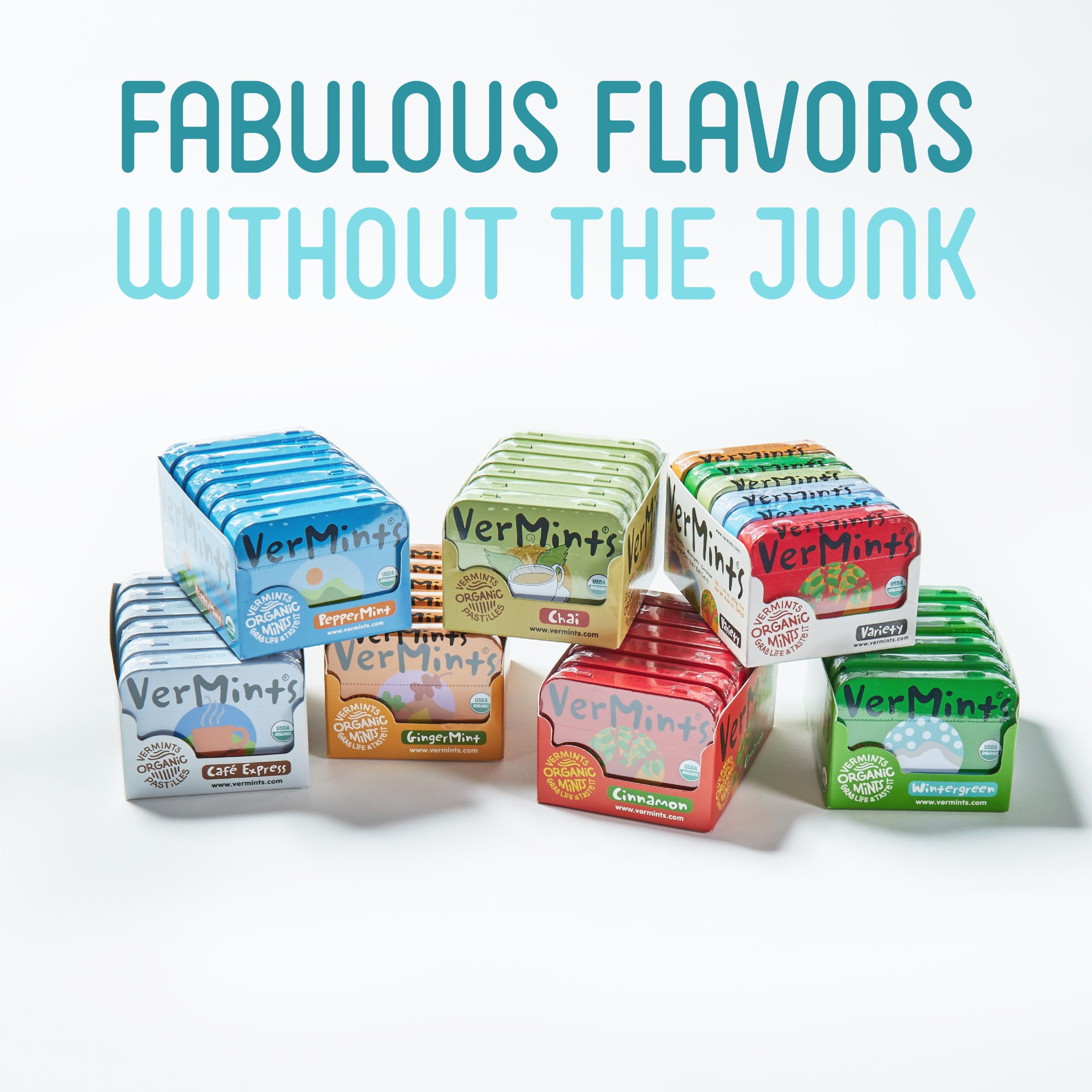 Vermints vegan gluten-free kosher mints appeal to mindful snacking anytime.