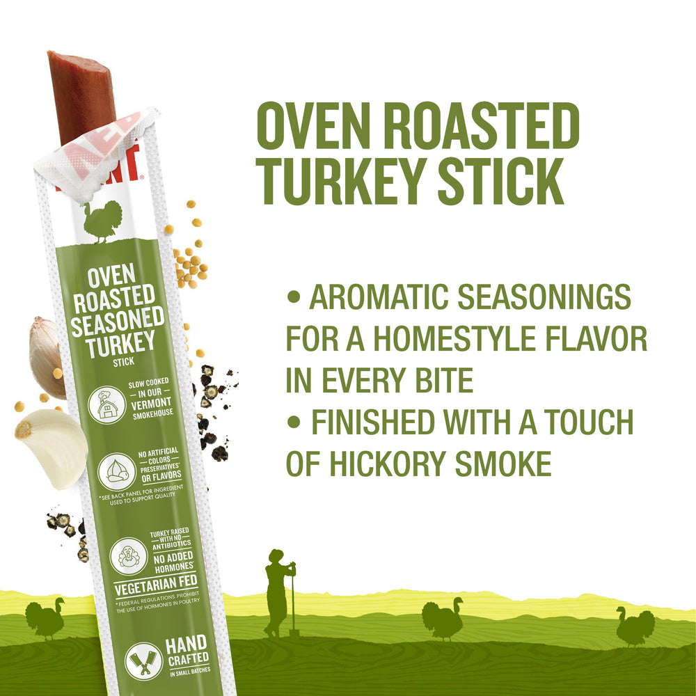 Vermont Smoke and Cure individually wrapped sticks highlight freshness and grab-and-go.