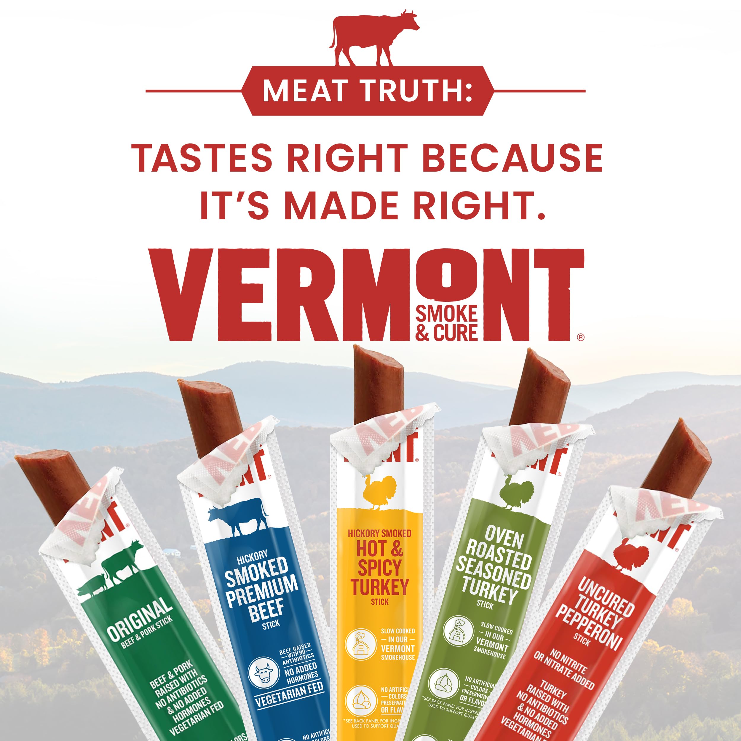 Vermont Smoke and Cure take-along snack bag ready for hiking or commute.