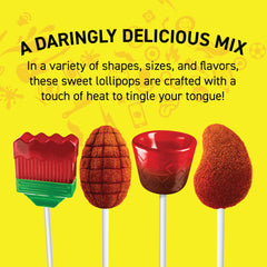 Vero Banda Fuego Mango lollipop with chili sweetness
