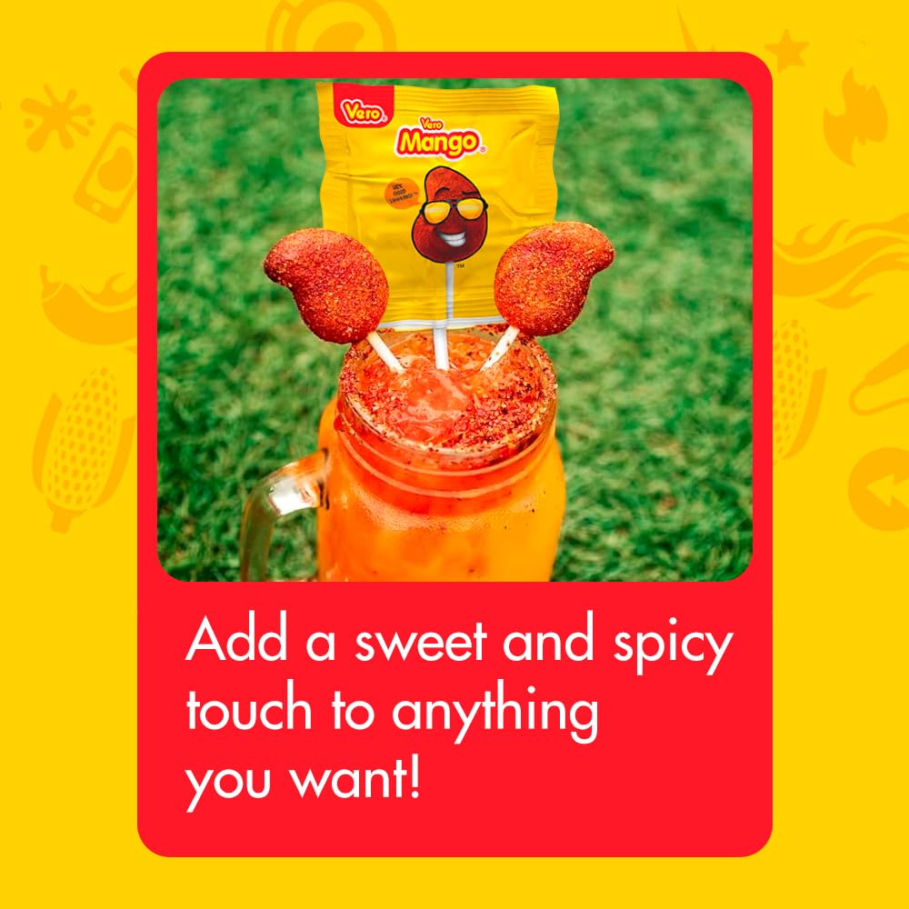 Vero Mango lollipop party snack ideal for gatherings and events
