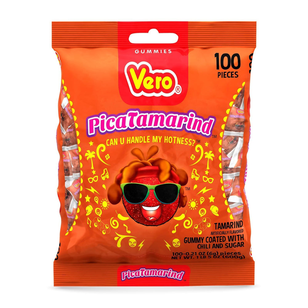 Vero PicaTamarind 100ct pack – shareable gummies for gatherings.