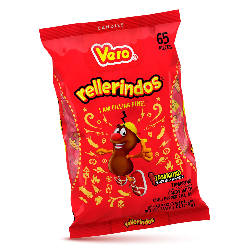 Vero Rellerindos individually wrapped candy for fresh on-the-go enjoyment