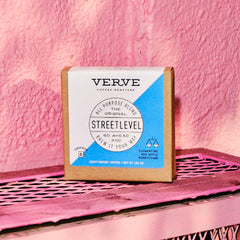 Verve Streetlevel instant packet open ready to pour.